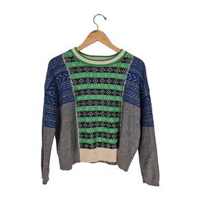 The Reeds x J. Crew Wool Knit Crewneck Sweater Large